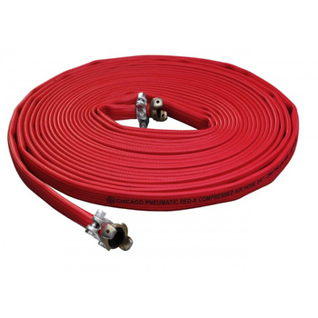 Wąż pneumatyczny 20 m Chicago Pneumatic ze złączami RED-X